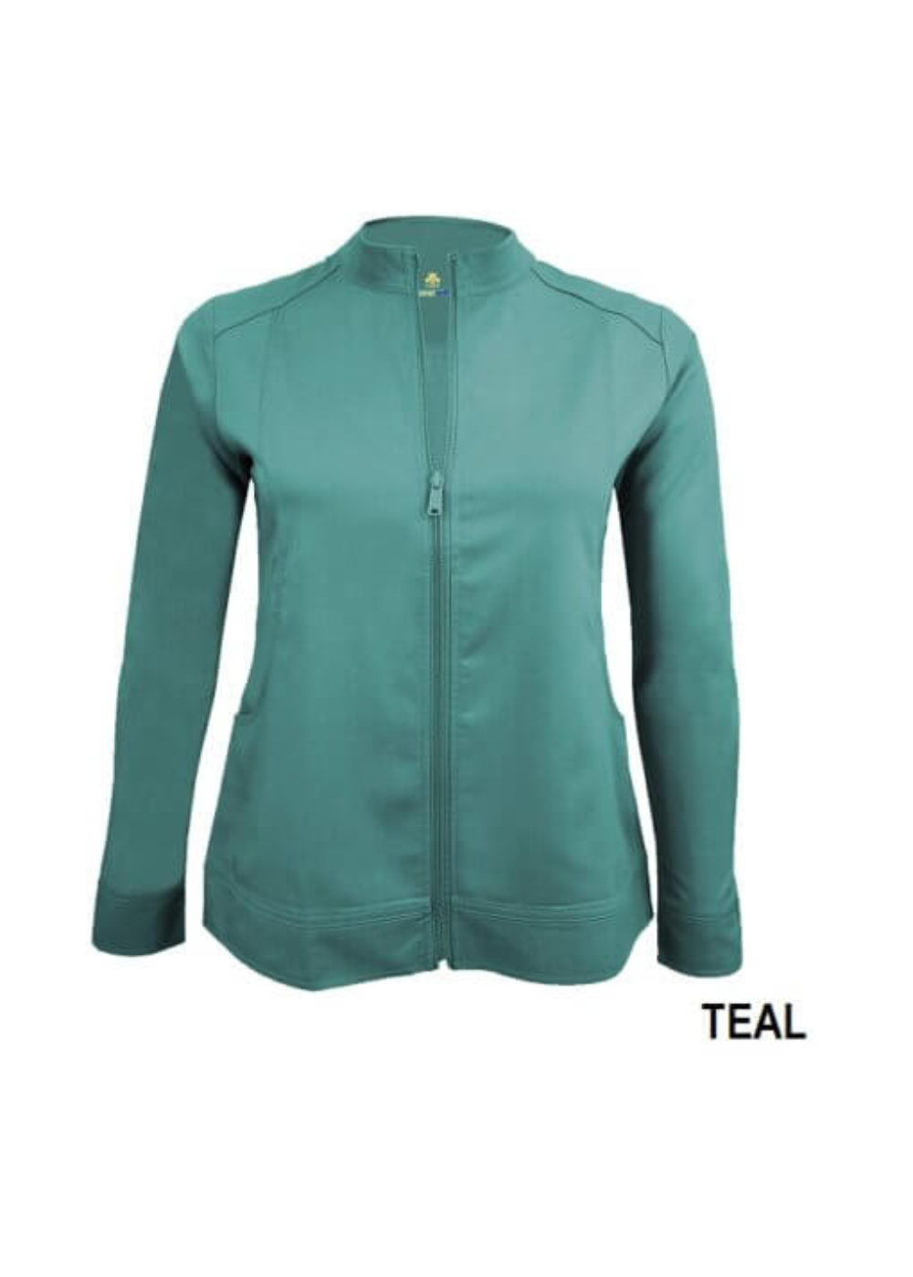 WOMEN’S ULTRA SOFT FRONT ZIP WARM-UP SCRUB JACKET