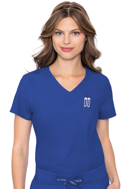 MedCouture One Pocket Tuck-In Top, MC Insight  MC2432 ( paired w/ MC2711)