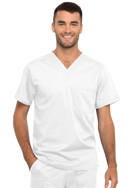 Cherokee WW Revolution Unisex 1 Pocket Tuckable V-Neck Top WW625